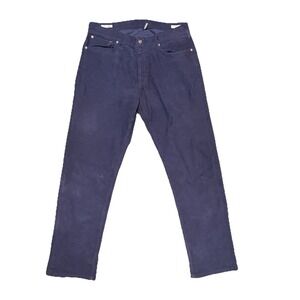Oobe Brand Jeans Men's Tapered Japanese Fabric Straight‎ Leg Button 34/32